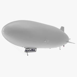 3D Blimp Airship Generic