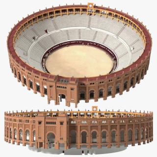 Santamaria Bullring 3D model