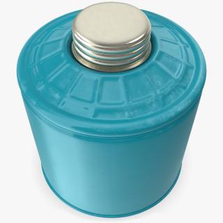 Gas Mask Filter Canister 3D model