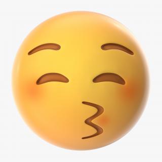 3D model Kiss Emoji