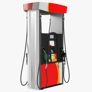 3D model Gas Pump