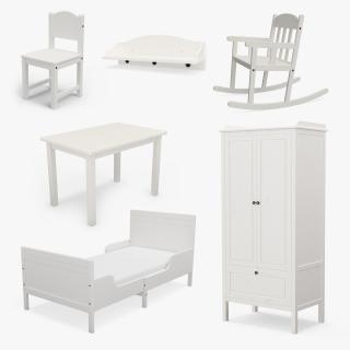 IKEA Furnishings for Children Room Collection 3 3D