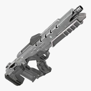 3D Sci-Fi Weapon model