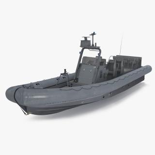 3D Inflatable Military Patrol Boat RHIB