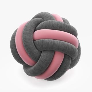 3D model Decorative Knot Ball Pillow Cushion