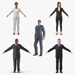 3D Business People Collection 4 model