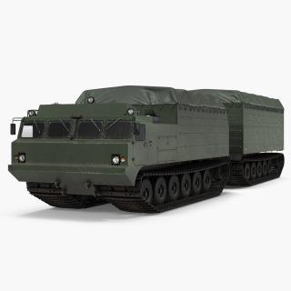 Articulated Tracked Vehicle Vityaz DT 30-ATV 3D model