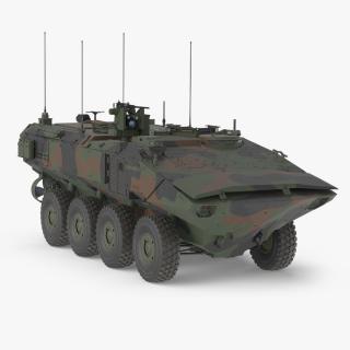 US Amphibious Combat Vehicle ACV 2 3D model