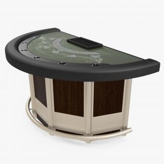 3D model Blackjack Table