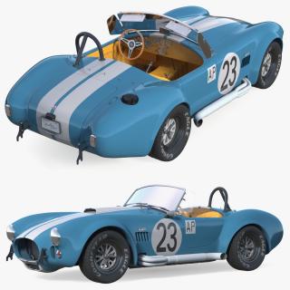 3D model AC Shelby Cobra 1965