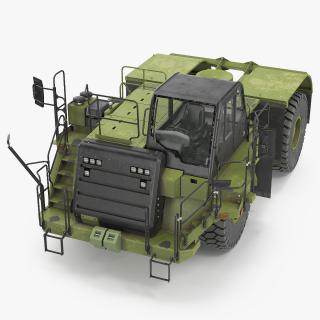 Heavy Duty Bare Chassis Dirty 3D model