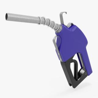 3D Fuel Dispenser Nozzle Blue