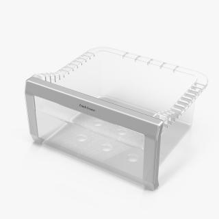 Refrigerator Glass Box 3D