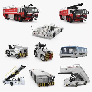 Airport Vehicles 3D Models Collection 3 3D model