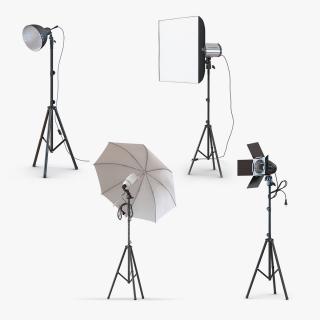 3D model Photography Light Collection 2