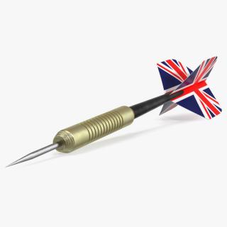 British Flag Dart 3D