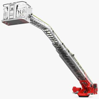 3D Turntable Ladder Rigged model