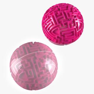 Maze Ball 3D model