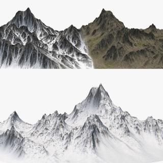 3D model Mountains 3D Models Collection