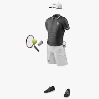 3D model Tennis Wear Set