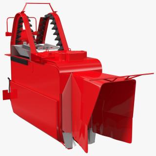 3D Olive Harvester Machine model