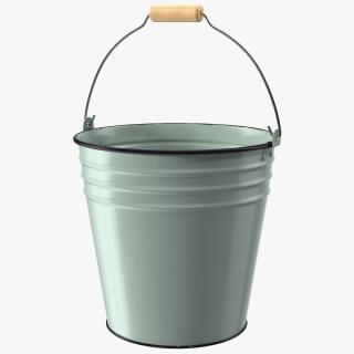 3D Blue Enamel Bucket 5L