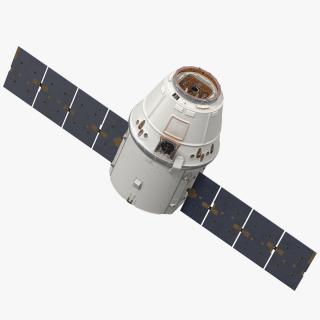 ISS Module Dragon 3D