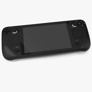 Steam Deck Handheld Gaming Computer Off 3D model