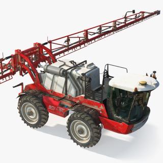 Agrifac Condor 5 Self Propelled Crop Sprayer Dirty Rigged 3D