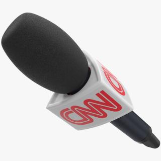 3D CNN Newsshooter Wireless Microphone Triangular