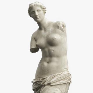 Statue of Venus de Milo Stone 3D model