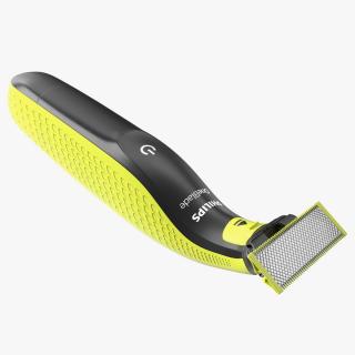 3D Philips OneBlade Trimmer Yellow