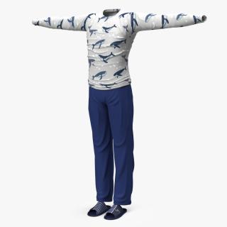 3D model Men Pyjama