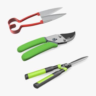 Garden Shears Collection 3D model