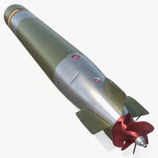 Mark 46 Torpedo 324mm Caliber 3D model