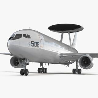 AWACS Boeing E767 3D