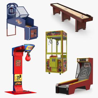 3D model Arcade Games 3D Models Collection 4