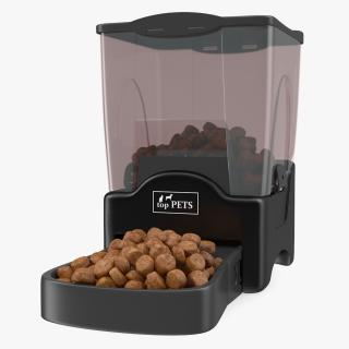 Automatic Pet Feeder Dry Food Dispenser 3D model