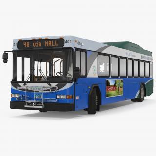 3D model Gillig Advantage Hybrid Bus Intercity Transit