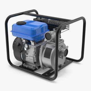 3D Water Pump for Draining model