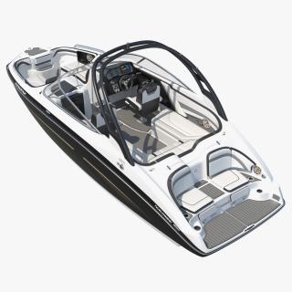 Luxury Sportboat Generic 3D model