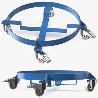 3D Heavy Duty Drum Dolly