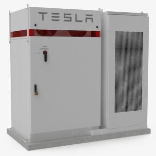 Tesla Powerpack System 3D