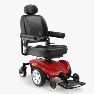 3D model Jazzy Select Wheelchair Rigged