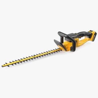 3D DEWALT DCHT820P1 20V Hedge Trimmer with 5Ah Pack model