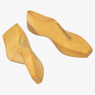 Antique Wooden Shoe Last 3D model