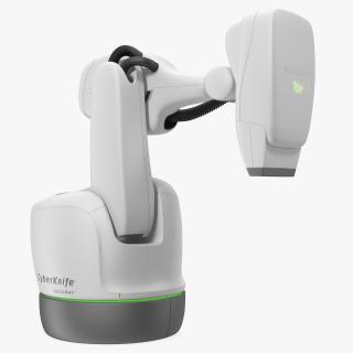 Radiation Therapy Device Accuray CyberKnife Device Rigged 3D
