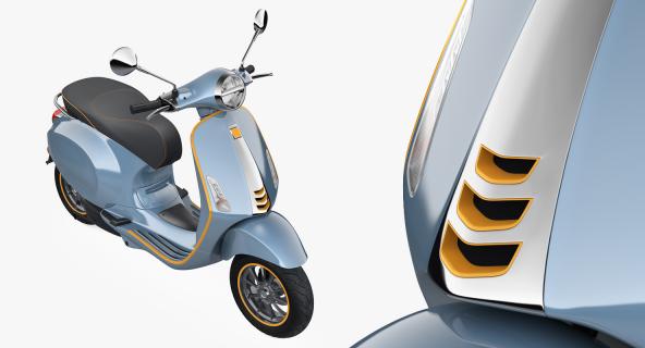 3D Two Wheel Electric Vehicles Collection model