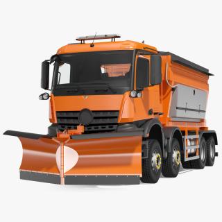 3D Gritter Truck model