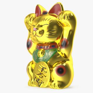 3D model Maneki Neko Lucky Cat Figurine